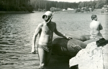 Křižanovická přehraha červenec 1965
