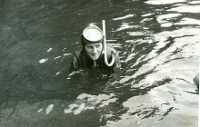 Sečská přehrada srpen 1970